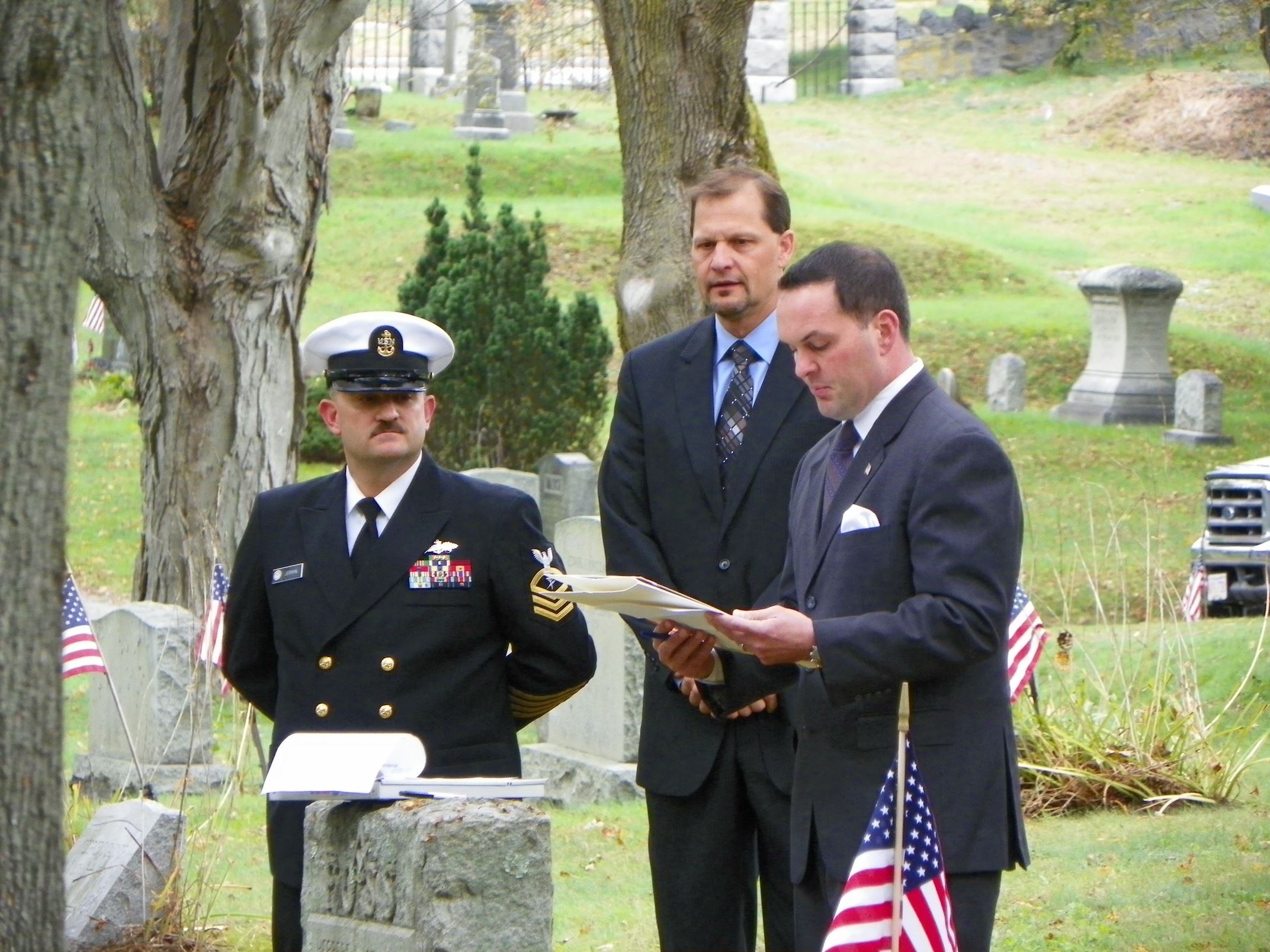 Veterans Agent Jermyn, Sen Hedlund, State Rep Brad